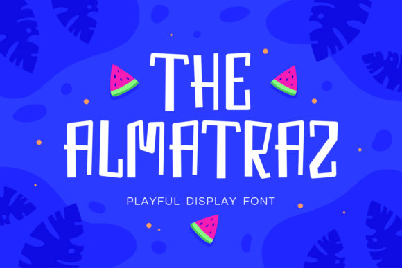 Almatraz: A Sweet Display Font for Creative Branding