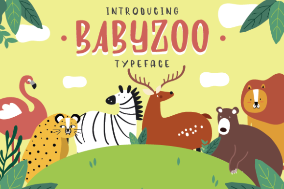 Babyzoo: A Playful Display Font for Creative Projects