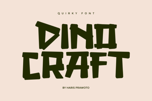 Dino Craft: The Display Font That Elevates Your Campaigns