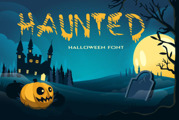 Haunted Font for Eye-Catching Halloween Campaigns