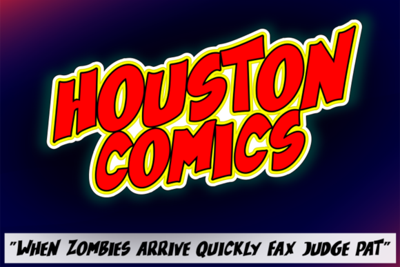 Houston Comics Font for Playful Craft Projects