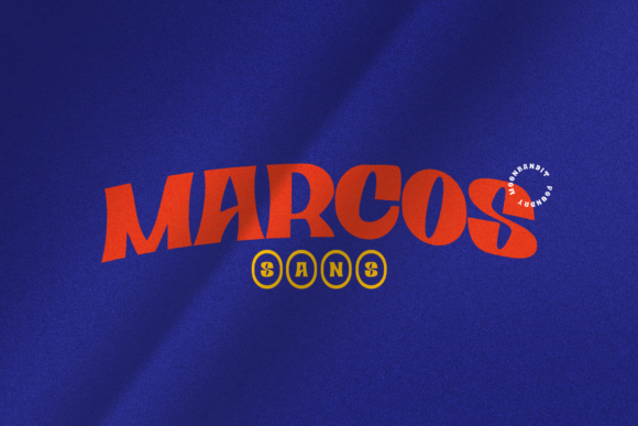 Marcos Display Font for Bold and Quirky Branding