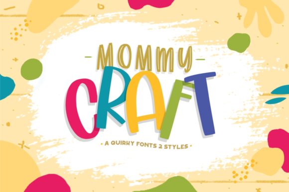Mommy Craft Font for Creative Design Projects