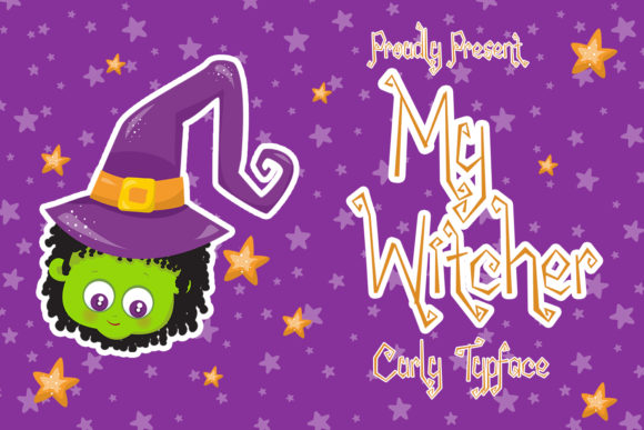 My Witcher Font for Halloween-Themed Editorial Design
