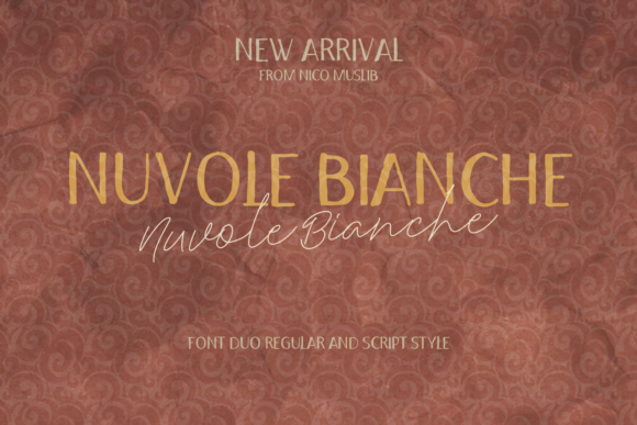 Nuvole Bianche: A Display Font That Elevates Branding