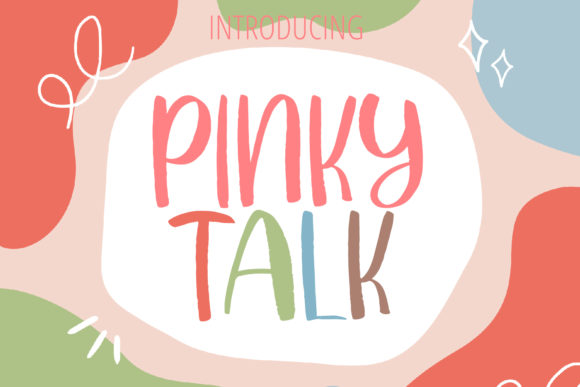 Pinky Talk Font for Fresh and Engaging Editorial Designs
