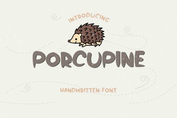 Porcupine: A Spiky Display Font for Bold Editorial Designs