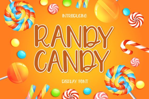 Randy Candy: A Fun and Joyful Display Font for Creative Branding