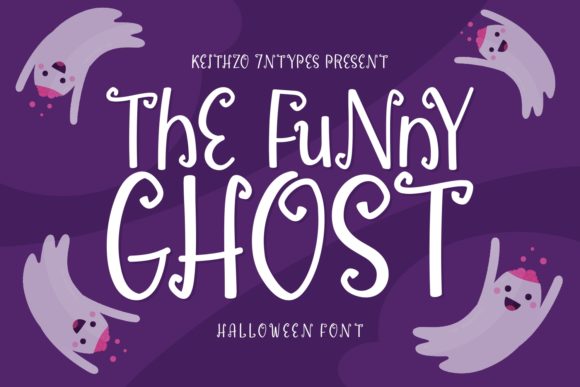 The Funny Ghost: A Spooky Display Font for Bold Editorial Design