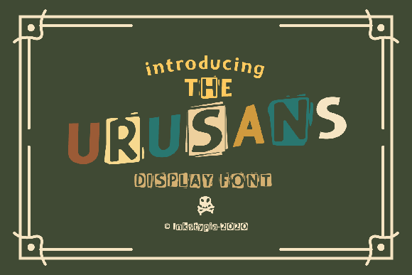 Urusans Display Font for Bold Visual Impact